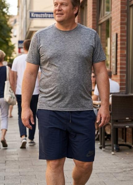 Шорты Delviago (54-62) DL771 navy (лето)