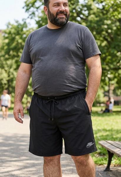 Шорты Delviago (54-62) DL773 black (лето)