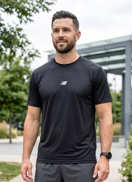 Футболка Delviago (46-54) DL794 black (лето)