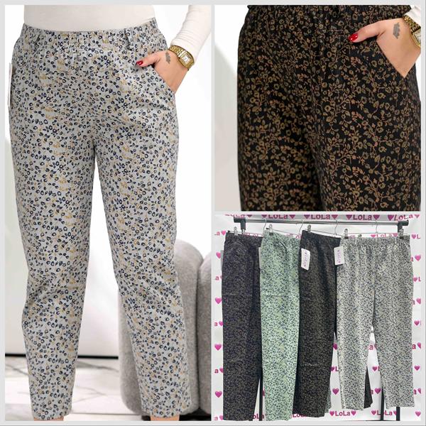 Капри Lola (XL-5XL) LL562 mint (лето)