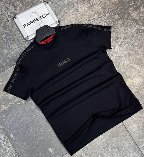 Футболка Verton (S-2XL) W26785 black (лето)