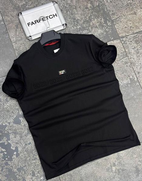 Футболка Verton (S-2XL) W26789 black (лето)