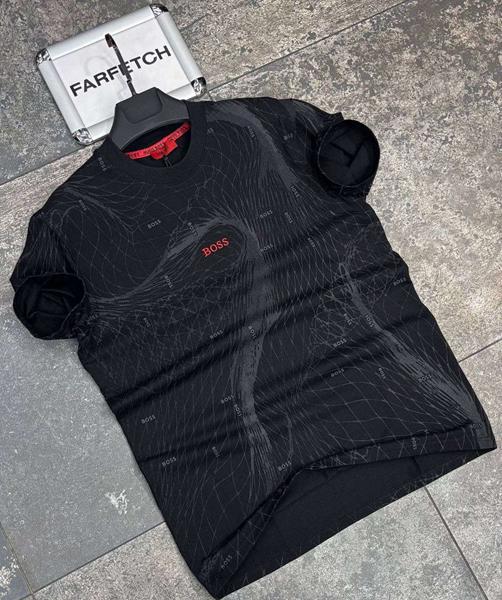 Футболка Verton (S-2XL) W26813 black (лето)