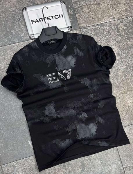 Футболка Verton (S-2XL) W26831 black (лето)