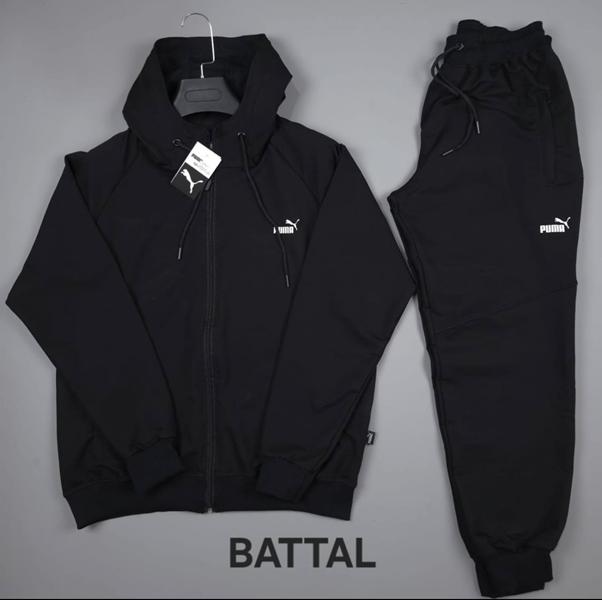 Костюм спорт Verton (3XL-7XL) W26883 black (деми)