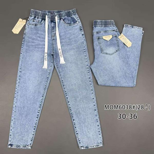 Джинсы Vindassion (30-36) 6038 l.blue (деми)