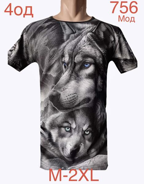 Футболка Надийка (M-2XL) ND1151-756 grey (лето)