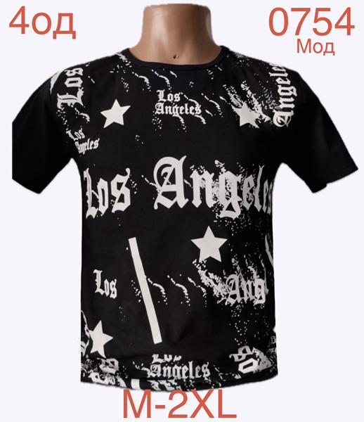 Футболка Надийка (M-2XL) ND1155-0754 black (лето)