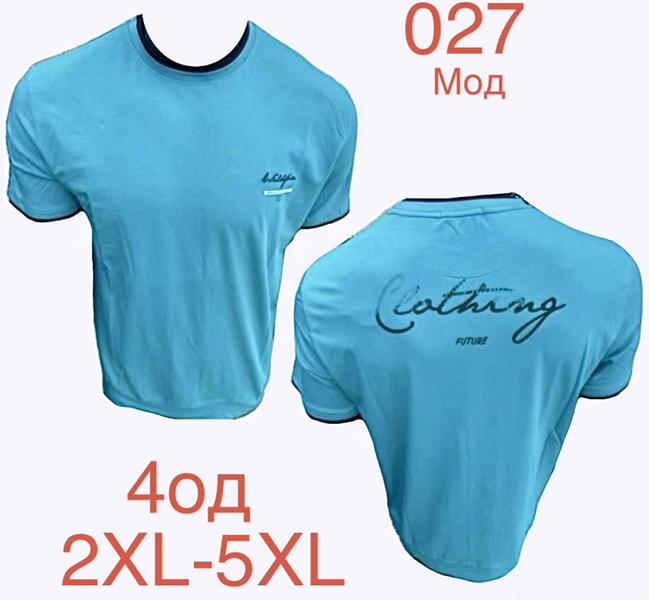 Футболка Надийка (2XL-5XL) ND1209-027 l.blue (лето)