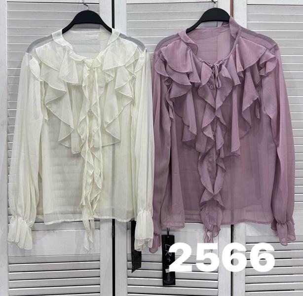 Блузка DIVO (one size) 2566 white (деми)