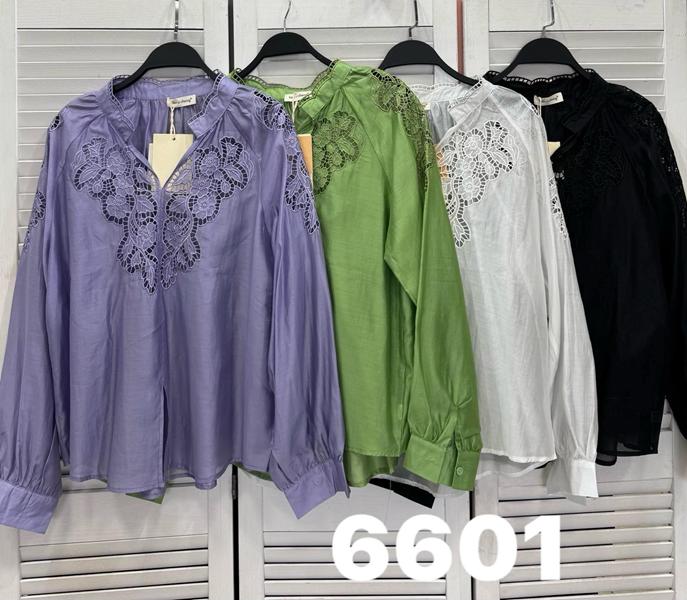 Блузка DIVO (one size) 6601 white (деми)