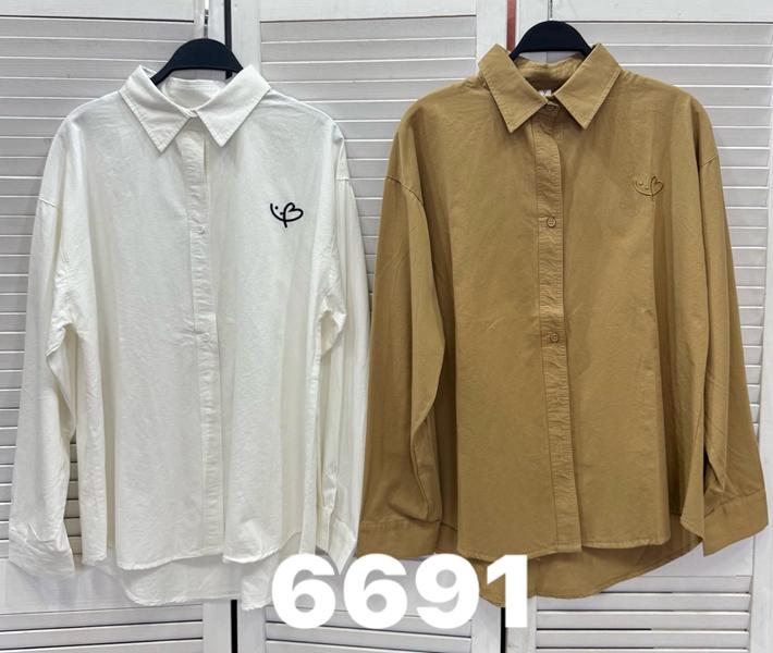 Рубашка DIVO (one size) 6691 white (деми)