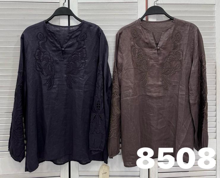 Рубашка DIVO (one size) 8508 black (деми)