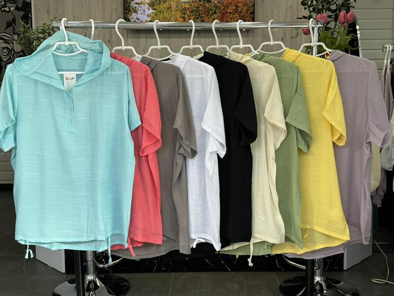 Футболка JJF (3XL-6XL) 2230 green (лето)