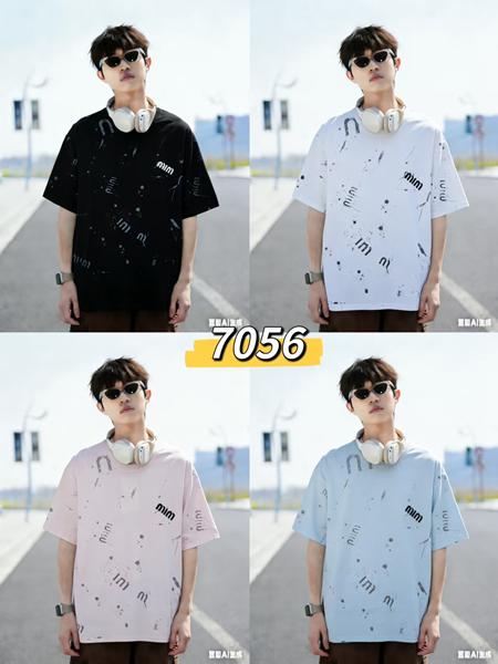 Футболка ChicWear (150-180) 7056 l.blue (лето)