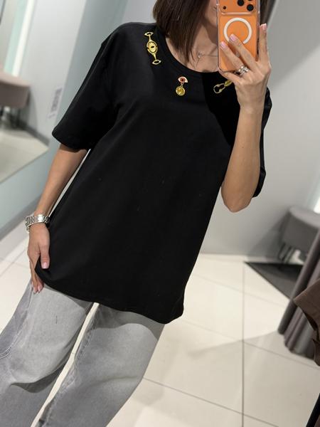 Футболка Comod (one size) 5708 black (лето)