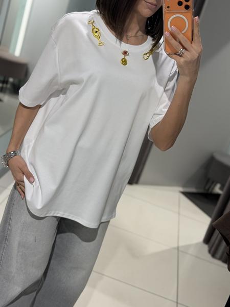 Футболка Comod (one size) 5708 white (лето)