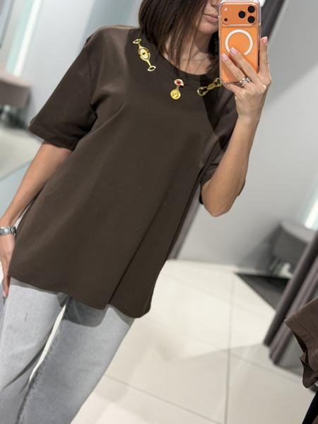 Футболка Comod (one size) 5708 brown (лето)