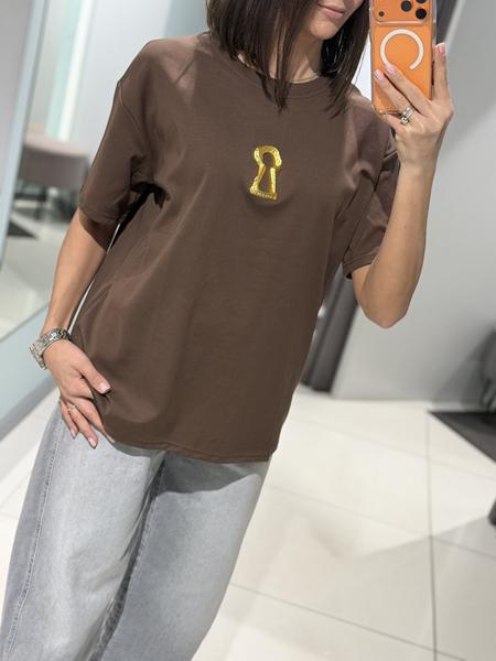 Футболка Comod (one size) 6601 brown (лето)