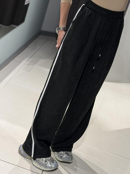 Штаны спорт Comod (S-L) 2283 black (деми)