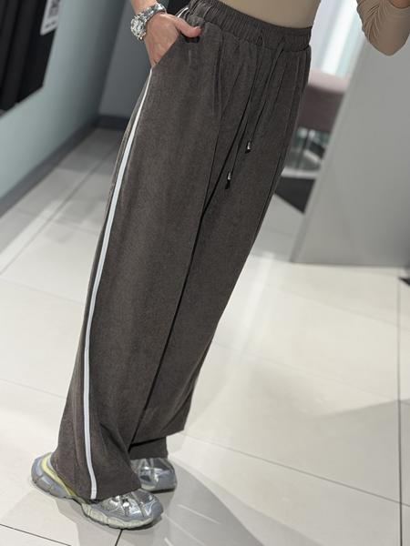 Штаны спорт Comod (S-L) 2283 brown (деми)