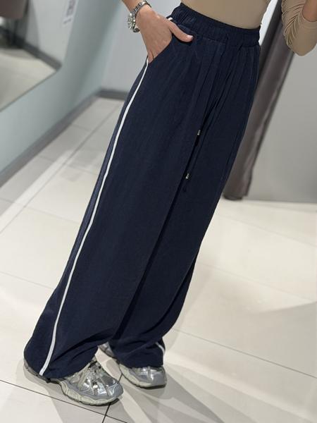 Штаны спорт Comod (S-L) 2283 navy (деми)