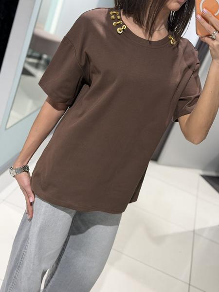 Футболка Comod (one size) 6602 brown (лето)