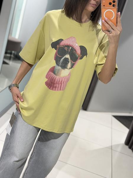 Футболка Comod (one size) K6051 yellow (лето)