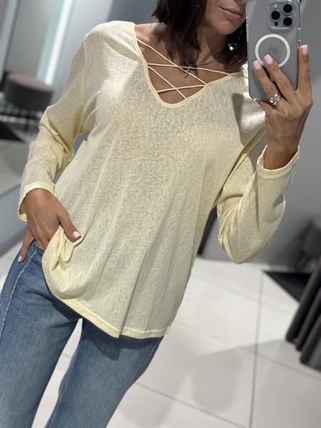 Свитер Comod (one size) 1138 yellow (деми)