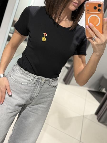 Боди Comod (one size) 1478 black (лето)