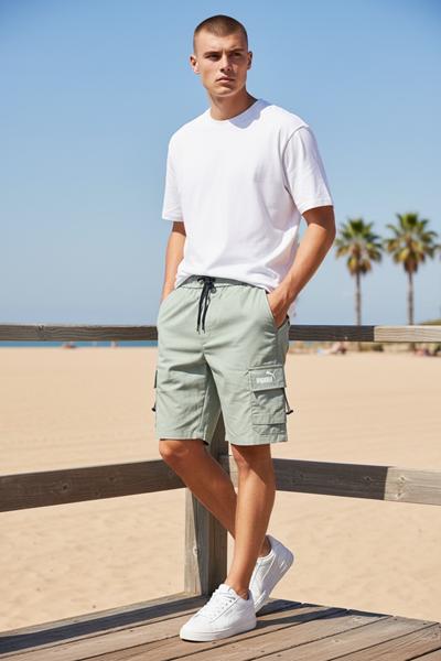 Шорты Hai (M-3XL) H1200 olive (лето)