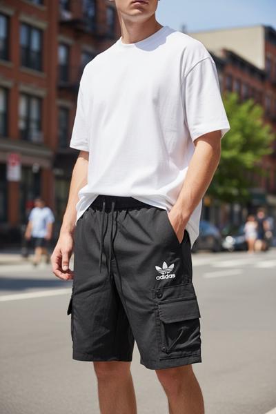 Шорты Hai (M-3XL) H1207 black (лето)