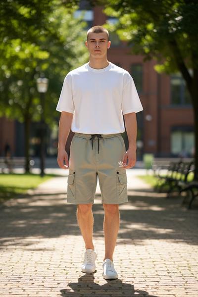 Шорты Hai (M-3XL) H1208 olive (лето)