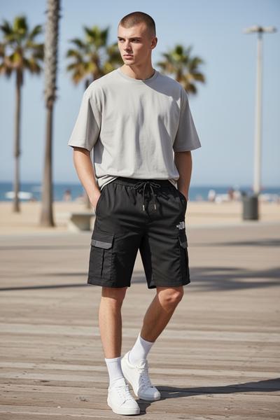 Шорты Hai (M-3XL) H1211 black (лето)