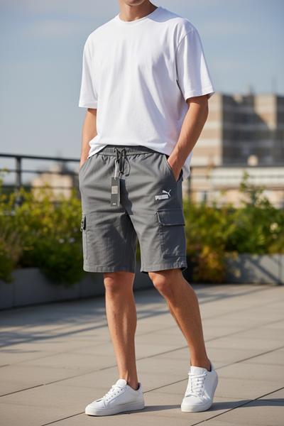 Шорты Hai (M-3XL) H1219 grey (лето)