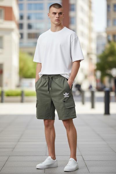 Шорты Hai (M-3XL) H1224 khaki (лето)