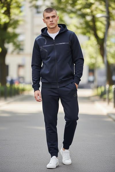 Костюм спорт Hai (M-3XL) H1277 navy (деми)