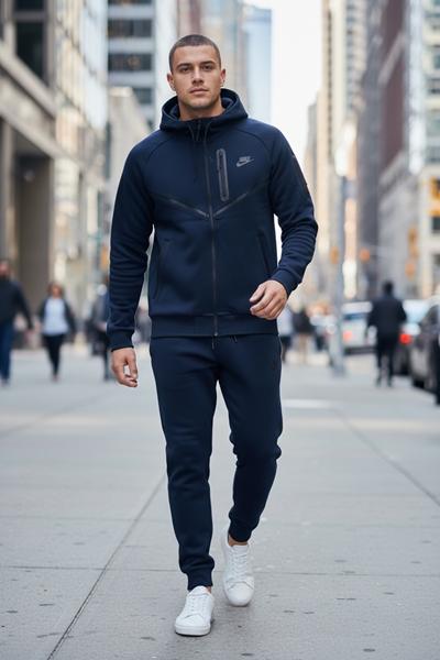 Костюм спорт Hai (M-3XL) H1283 navy (деми)