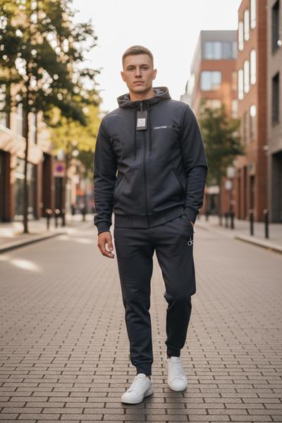 Костюм спорт Hai (M-3XL) H1292 grey (деми)