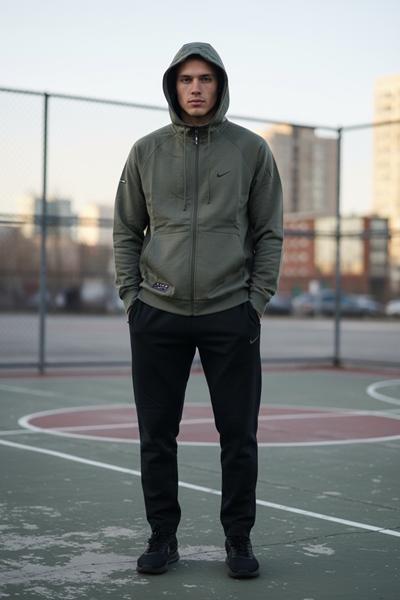 Костюм спорт Hai (M-3XL) H1307 khaki (деми)