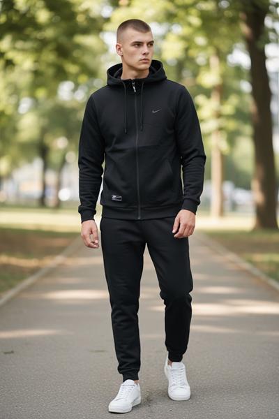 Костюм спорт Hai (M-3XL) H1311 black (деми)