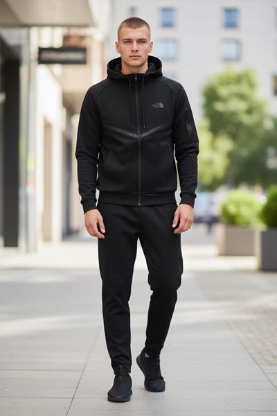 Костюм спорт Hai (M-3XL) H1334 black (деми)