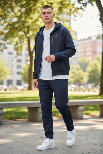 Костюм спорт Hai (M-3XL) H1336 navy (деми)
