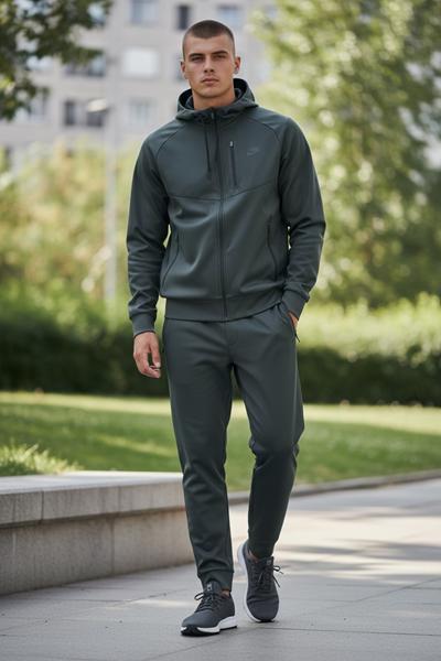 Костюм спорт Hai (M-3XL) H1337 grey (деми)