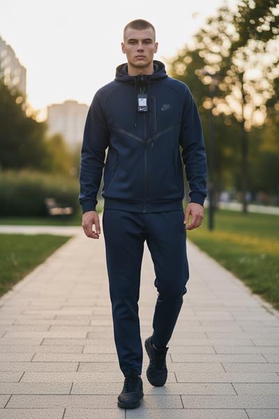 Костюм спорт Hai (M-3XL) H1346 navy (деми)
