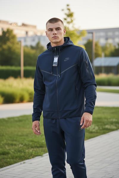 Костюм спорт Hai (M-3XL) H1349 navy (деми)