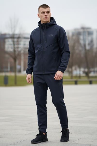 Костюм спорт Hai (M-3XL) H1355 navy (деми)