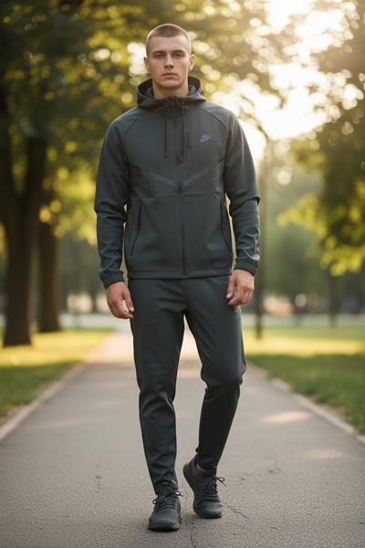 Костюм спорт Hai (M-3XL) H1356 black (деми)