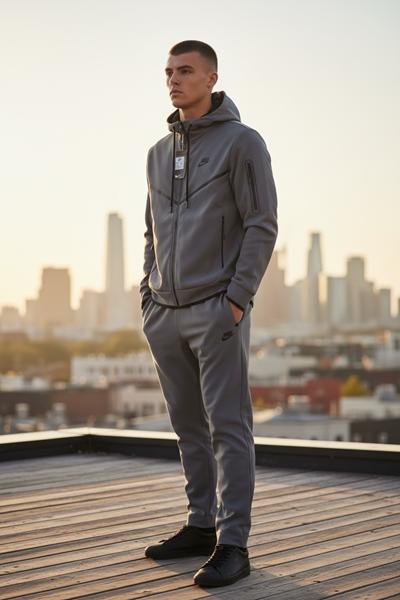 Костюм спорт Hai (M-3XL) H1360 l.grey (деми)