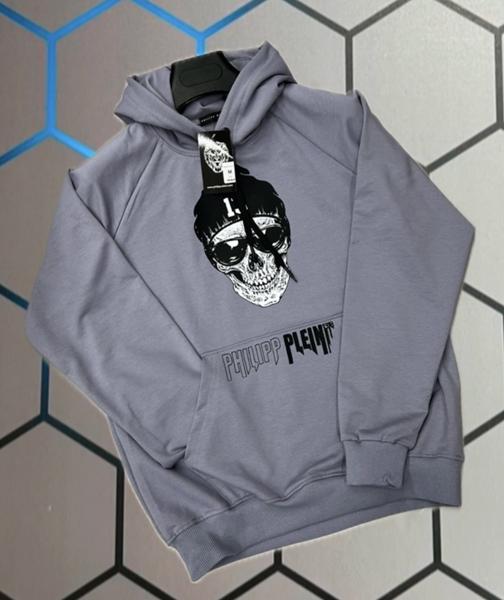 Худи Alex Clothes (S-2XL) 14045 grey (деми)